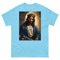 Mens Classic Tee Jesus with Crown Thorns Religious Art T-shirt Clothes Gift