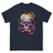 Mens Classic Tee Pumpkin Magic Face Evil Skull Art T-shirt Halloween Clothes