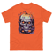 Mens Classic Tee Pumpkin Magic Face Evil Skull Art T-shirt Halloween Clothes