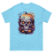 Mens Classic Tee Pumpkin Magic Face Evil Skull Art T-shirt Halloween Clothes