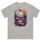 Mens Classic Tee Pumpkin Magic Face Evil Skull Art T-shirt Halloween Clothes