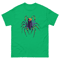 Mens Classic Tee Colorful Realistic Spider Shot Art T-shirt Halloween Clothes