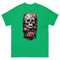 Mens Classic Tee Skull Tattoo Red Roses Art T-shirt Halloween Clothes Gift
