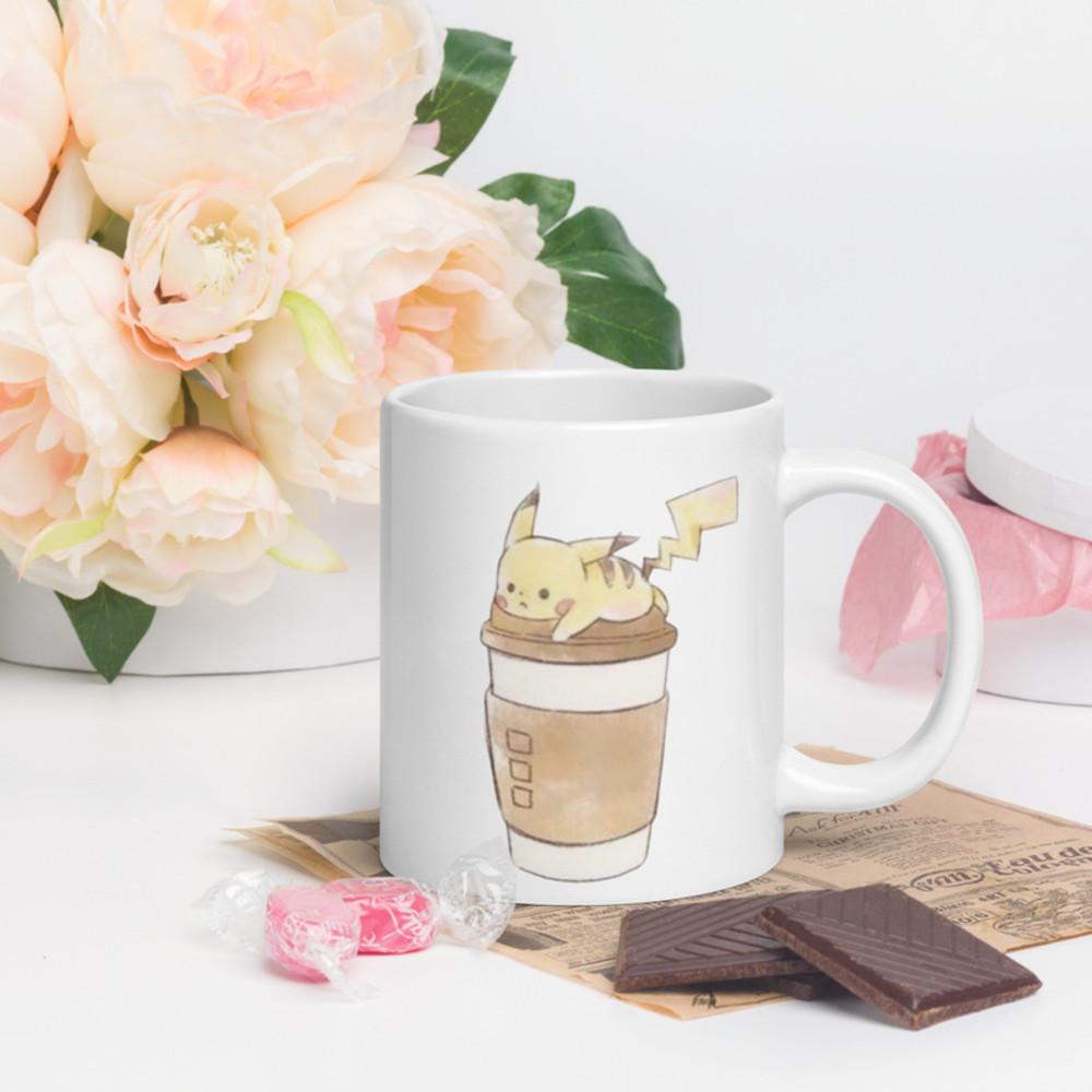 coffee lover pikachu