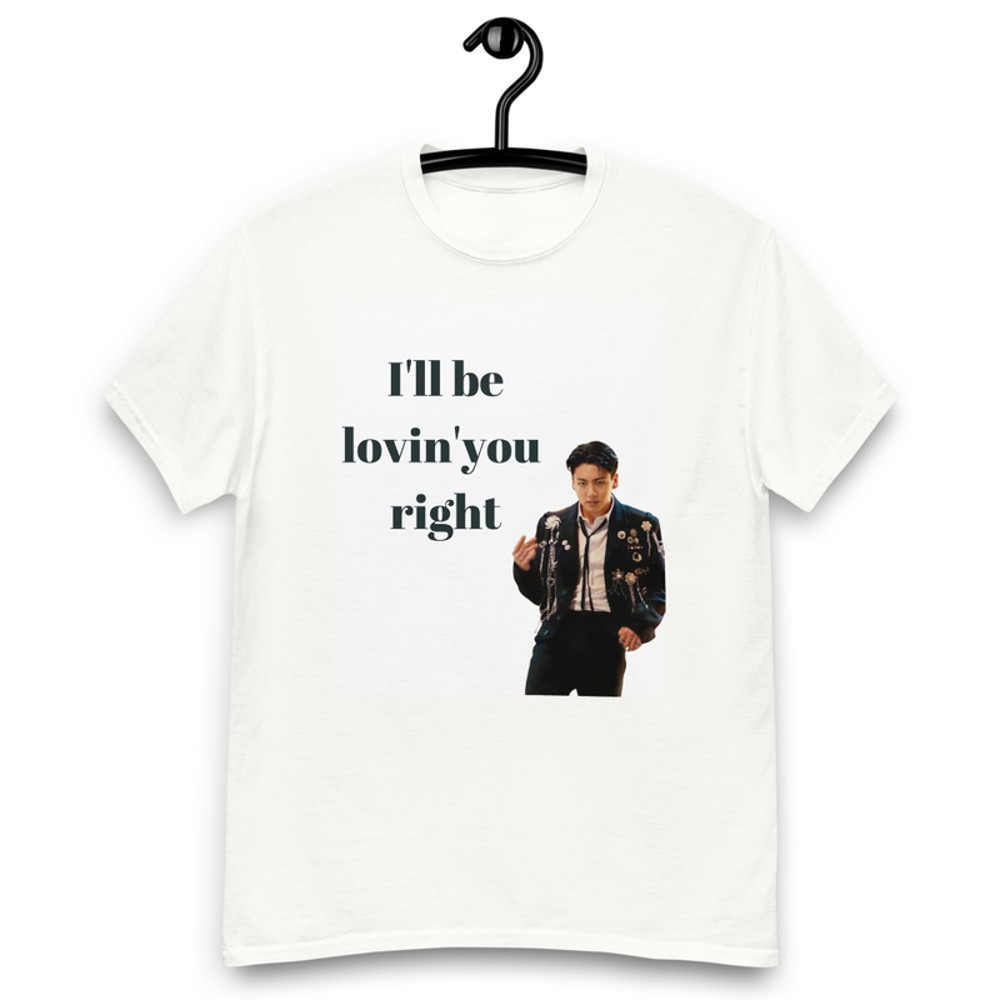 Seven jk.Army BTS.3D.jk love.Army love.jungkook seven tshirtMen's classic tee