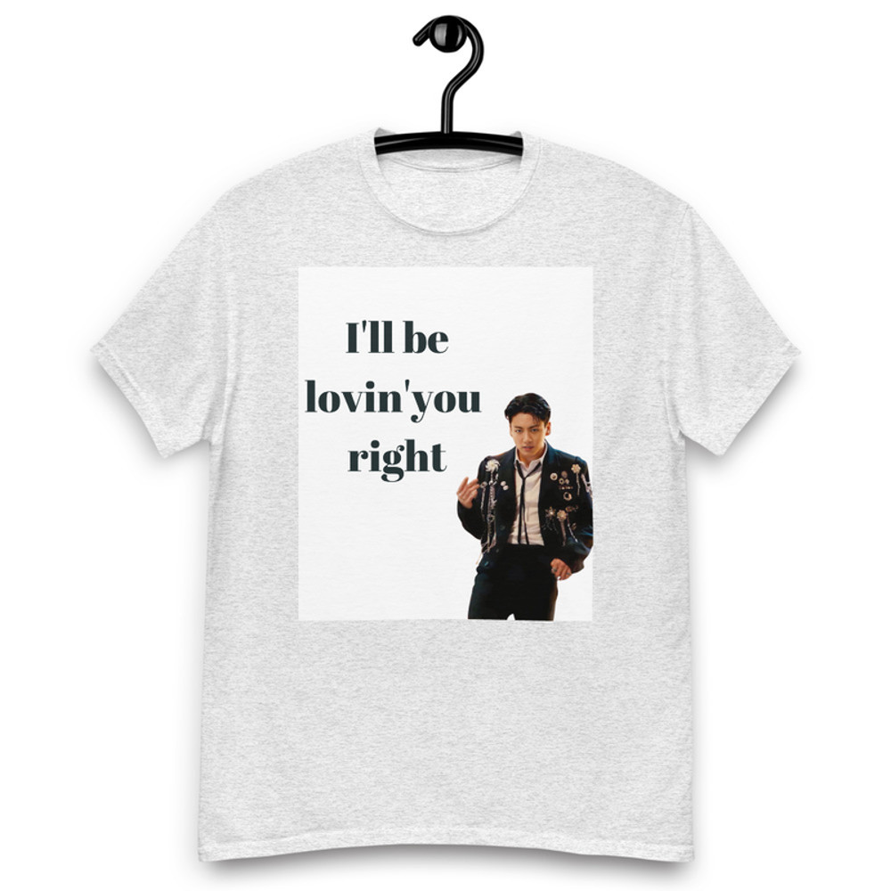 Seven jk.Army BTS.3D.jk love.Army love.jungkook seven tshirtMen's classic tee