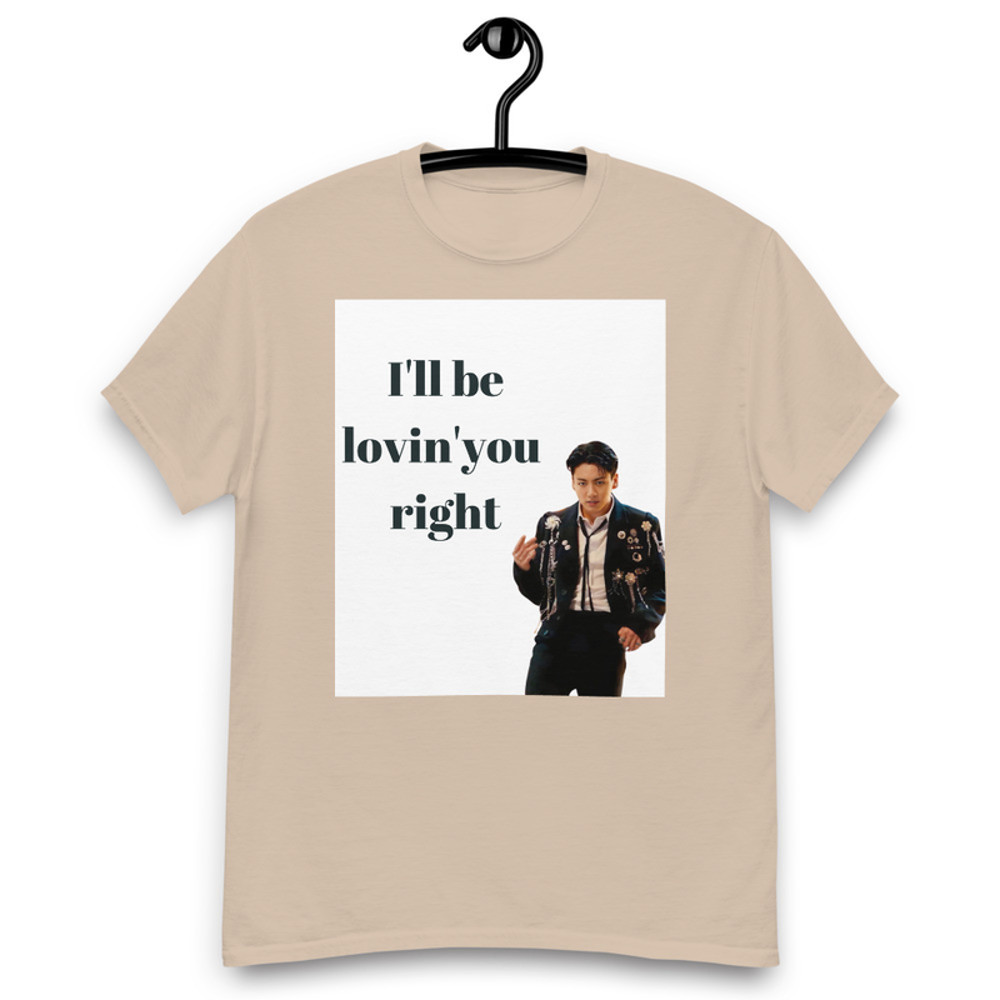 Seven jk.Army BTS.3D.jk love.Army love.jungkook seven tshirtMen's classic tee