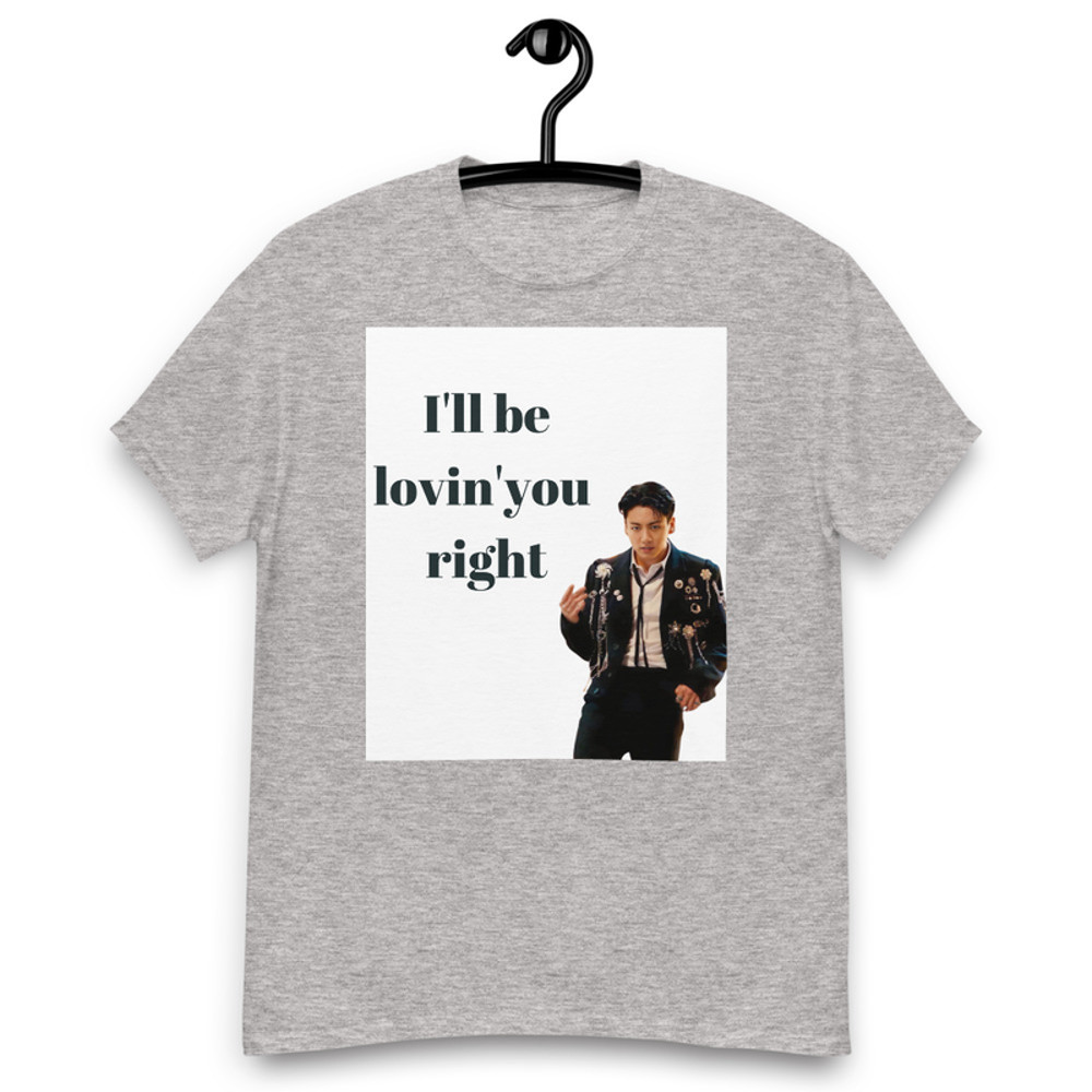 Seven jk.Army BTS.3D.jk love.Army love.jungkook seven tshirtMen's classic tee