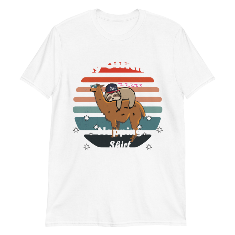 This Is My Official Napping Shirt - Sleeping Sloth T-Shirt Short-Sleeve Unisex T-Shirt