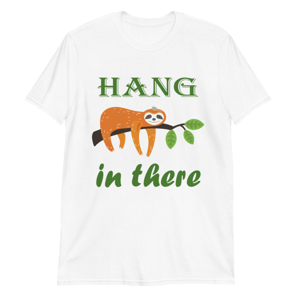 sloth mode on, funny sloth Short-Sleeve Unisex T-Shirt