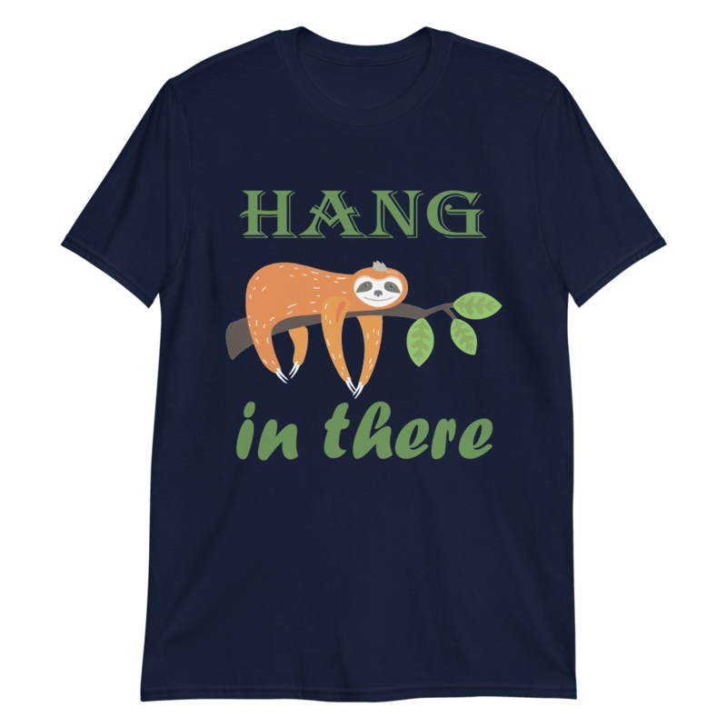 sloth mode on, funny sloth Short-Sleeve Unisex T-Shirt