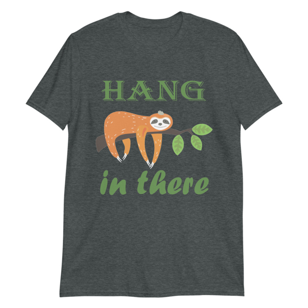 sloth mode on, funny sloth Short-Sleeve Unisex T-Shirt