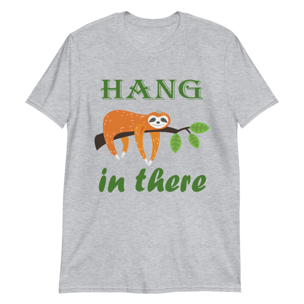 sloth mode on, funny sloth Short-Sleeve Unisex T-Shirt