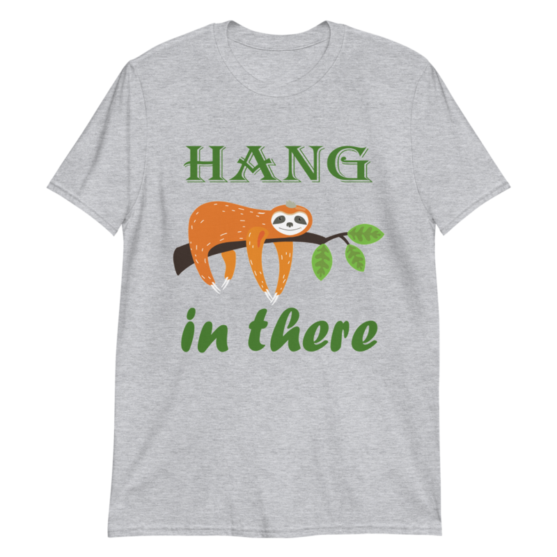 sloth mode on, funny sloth Short-Sleeve Unisex T-Shirt