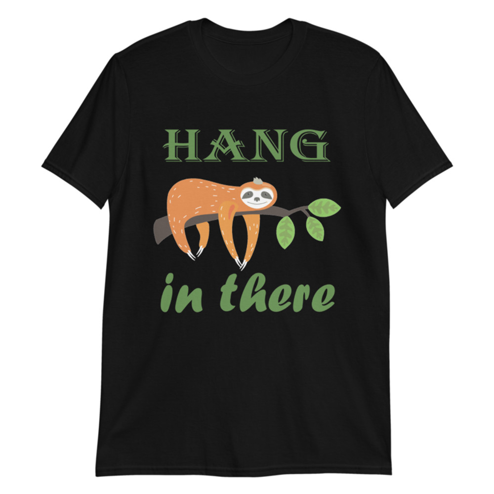 sloth mode on, funny sloth Short-Sleeve Unisex T-Shirt
