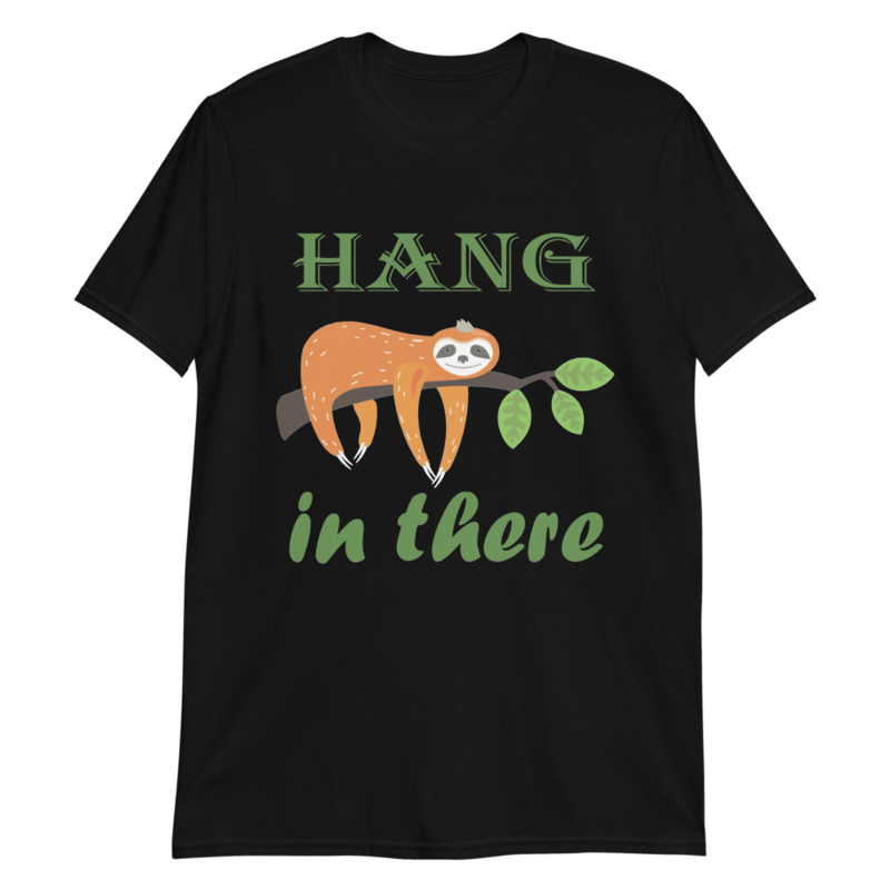 sloth mode on, funny sloth Short-Sleeve Unisex T-Shirt