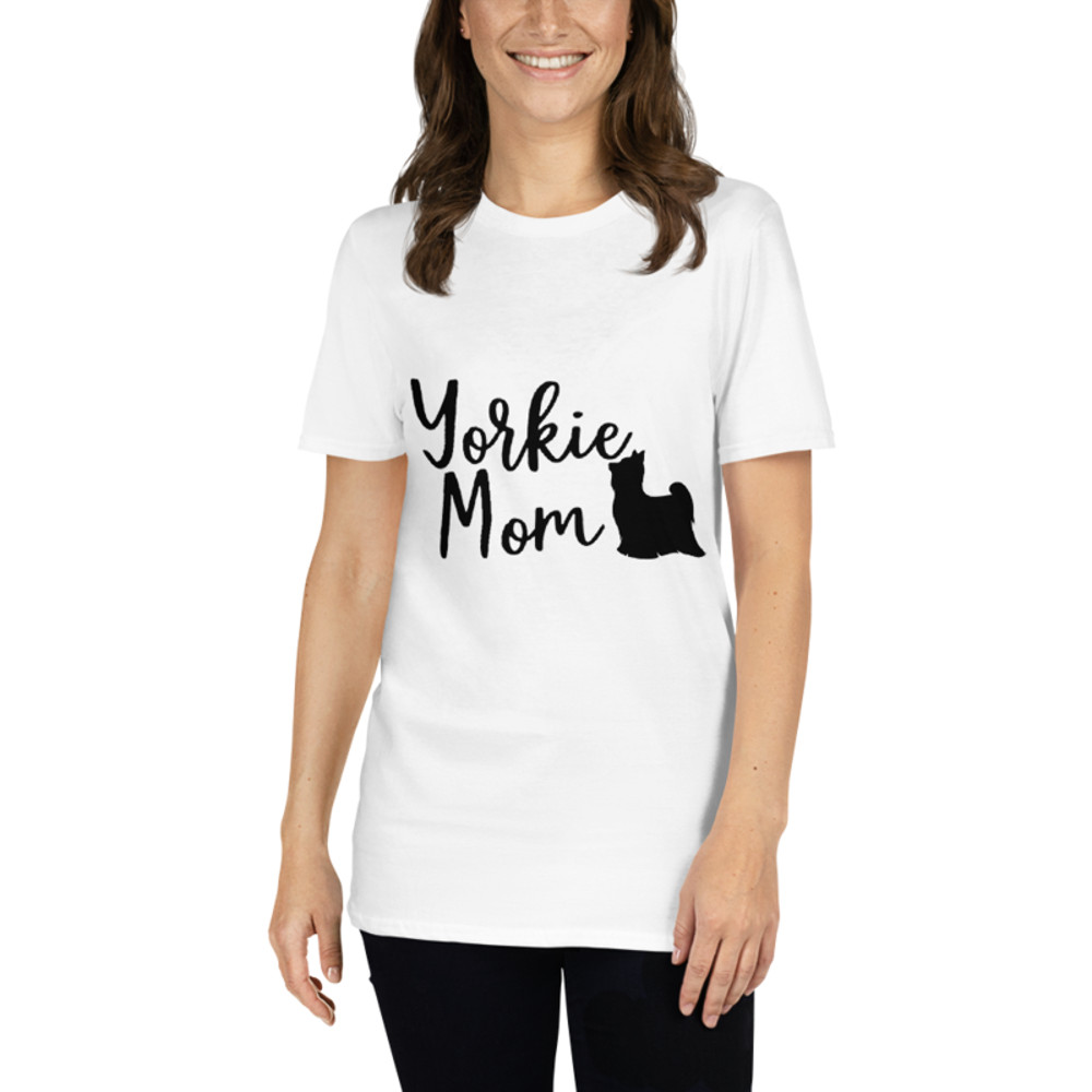 YORKIE mom Short-Sleeve Unisex T-Shirt