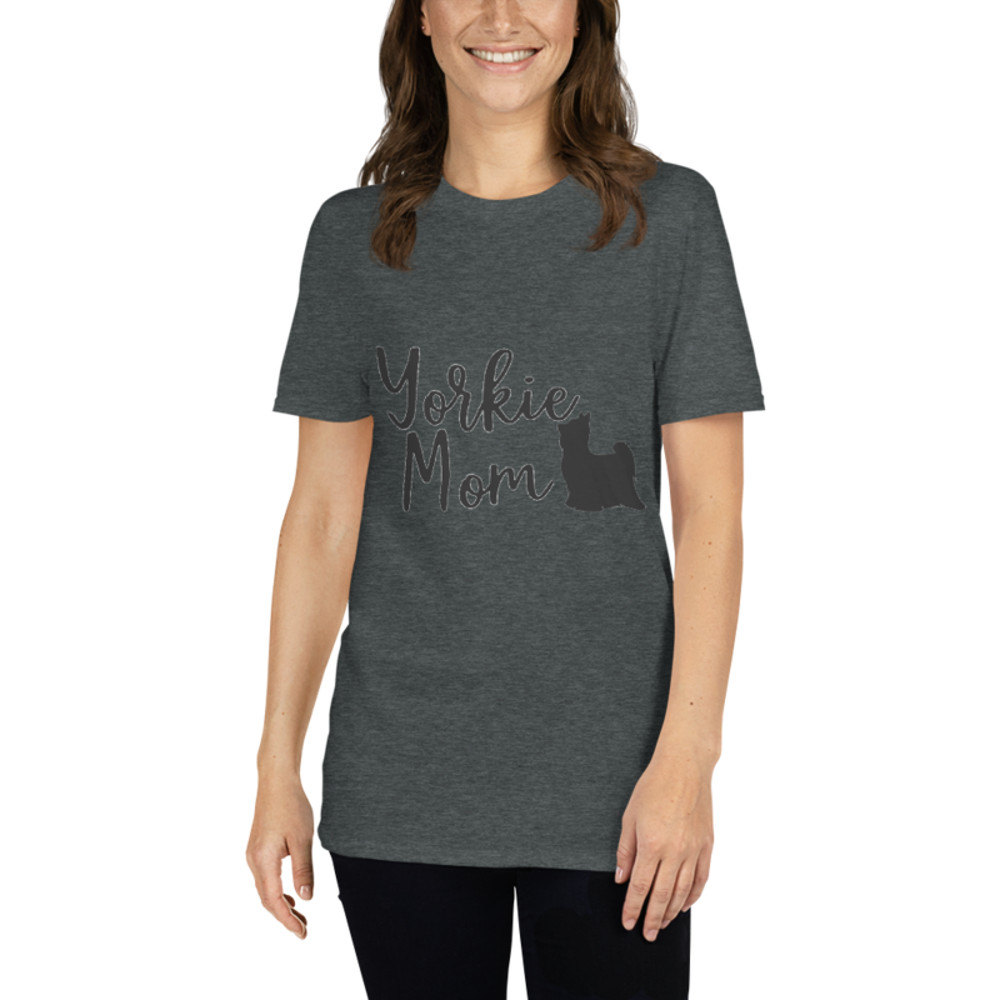 YORKIE mom Short-Sleeve Unisex T-Shirt
