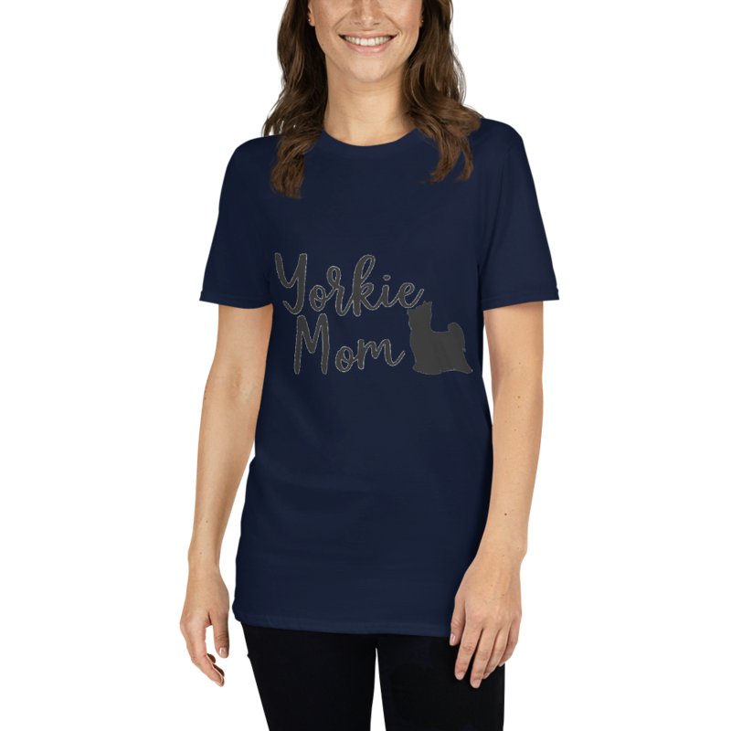 YORKIE mom Short-Sleeve Unisex T-Shirt