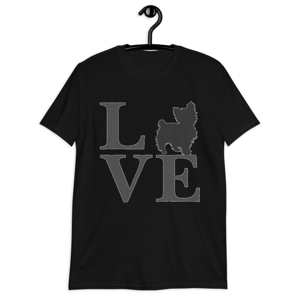 YORKIE love Short-Sleeve Unisex T-Shirt