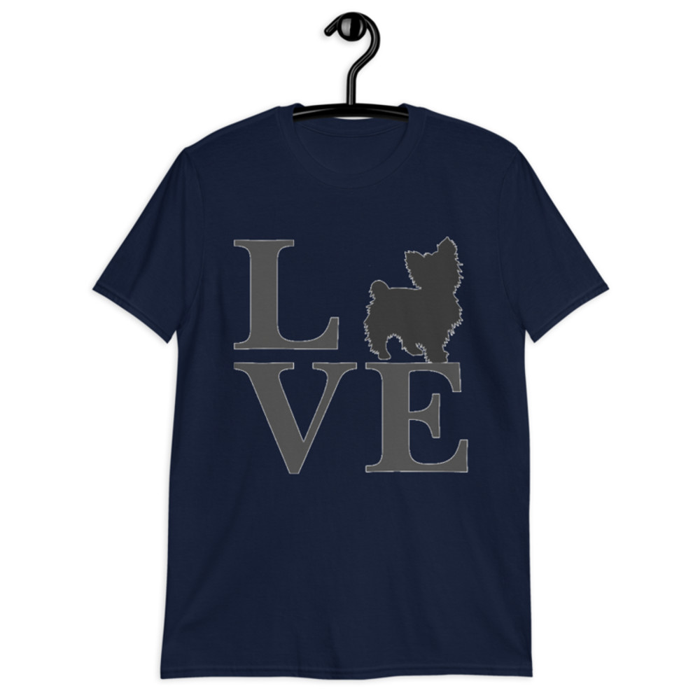 YORKIE love Short-Sleeve Unisex T-Shirt