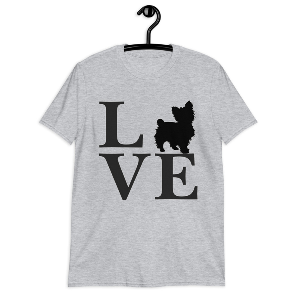 YORKIE love Short-Sleeve Unisex T-Shirt