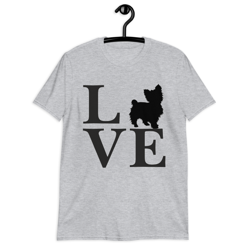 YORKIE love Short-Sleeve Unisex T-Shirt