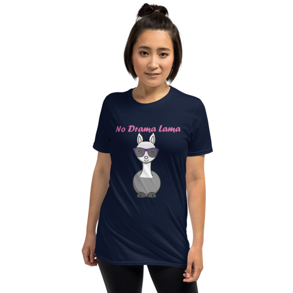 No Drama Llama Short-Sleeve Unisex T-Shirt