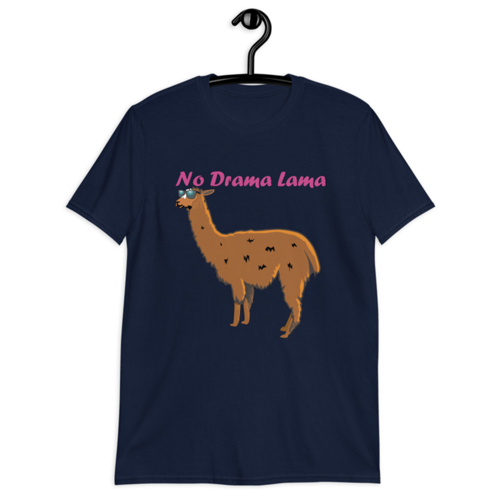 No Drama Llama Short-Sleeve Unisex T-Shirt