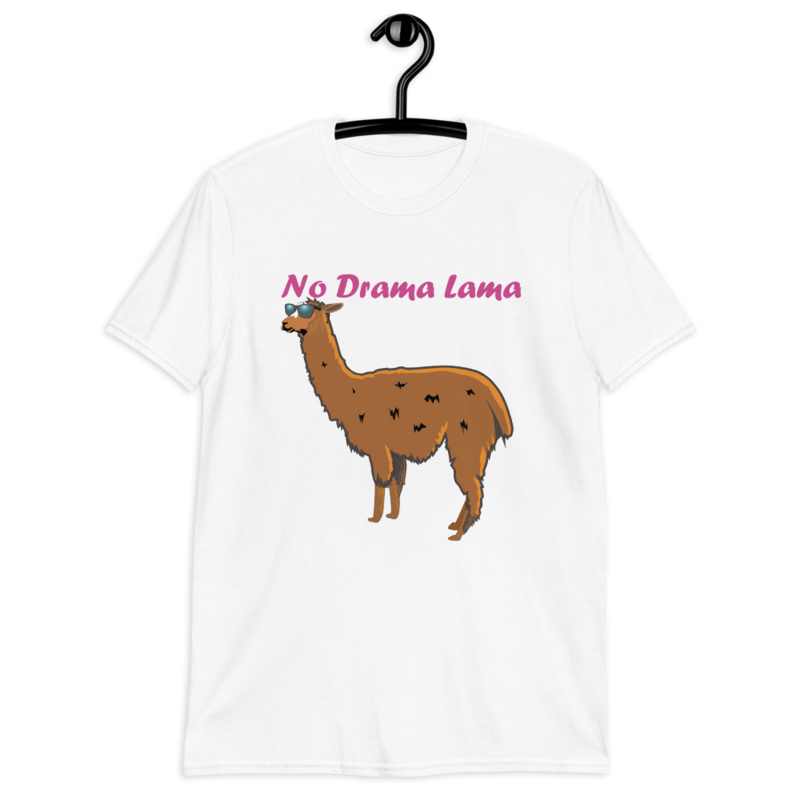 No Drama Llama Short-Sleeve Unisex T-Shirt