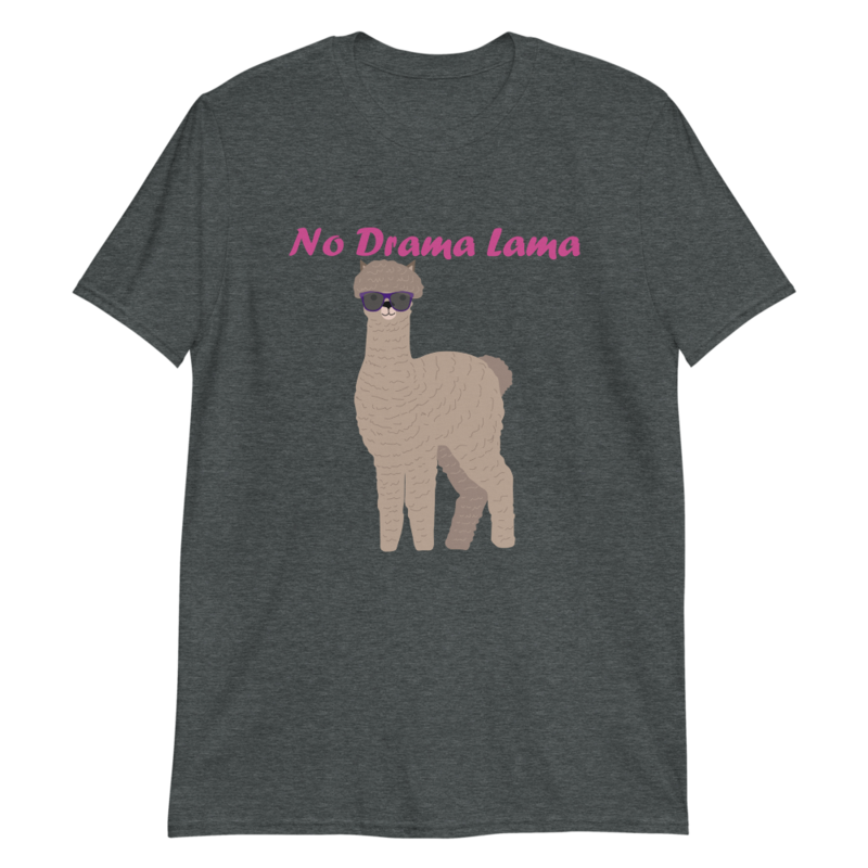 No Drama Llama Short-Sleeve Unisex T-Shirt