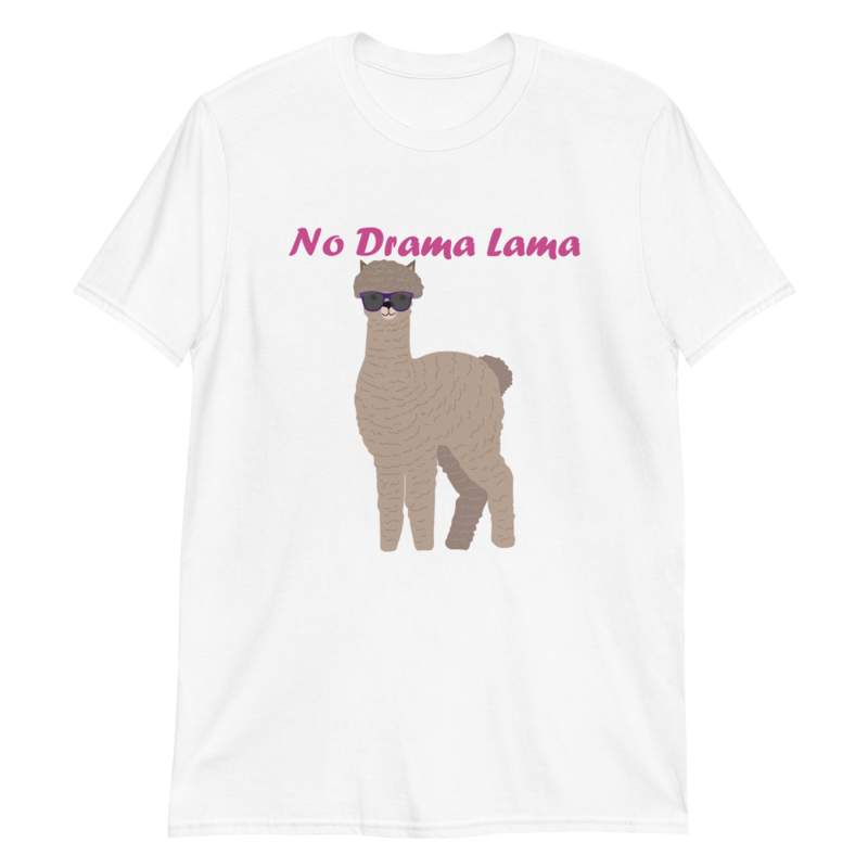 No Drama Llama Short-Sleeve Unisex T-Shirt
