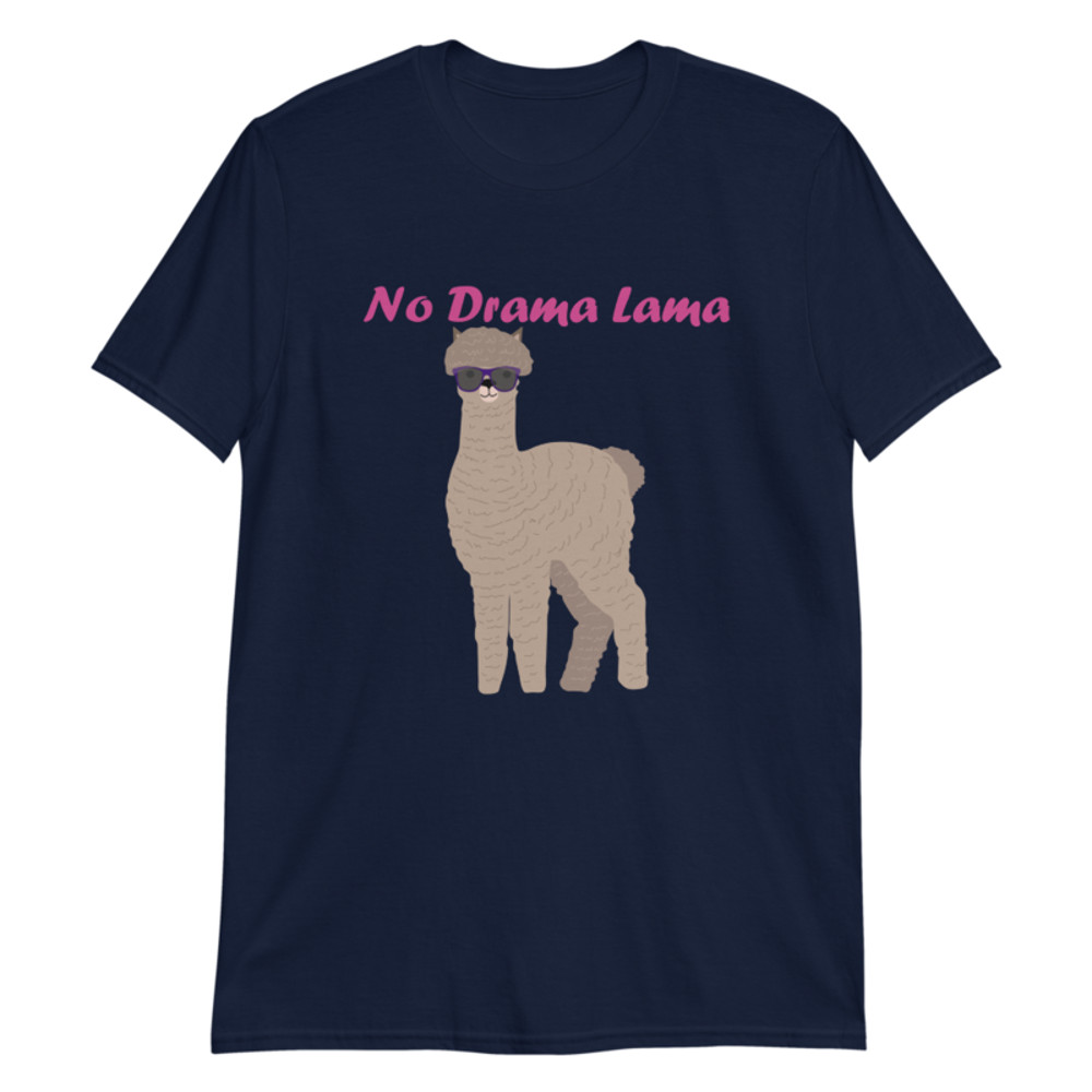 No Drama Llama Short-Sleeve Unisex T-Shirt
