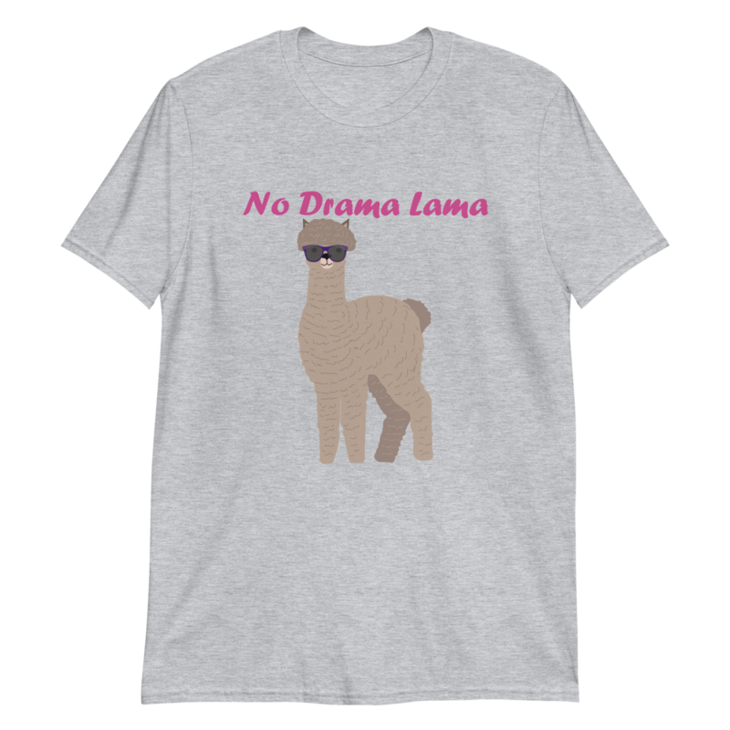 No Drama Llama Short-Sleeve Unisex T-Shirt