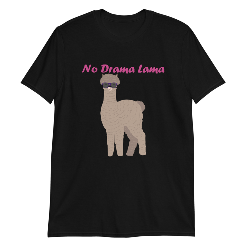 No Drama Llama Short-Sleeve Unisex T-Shirt