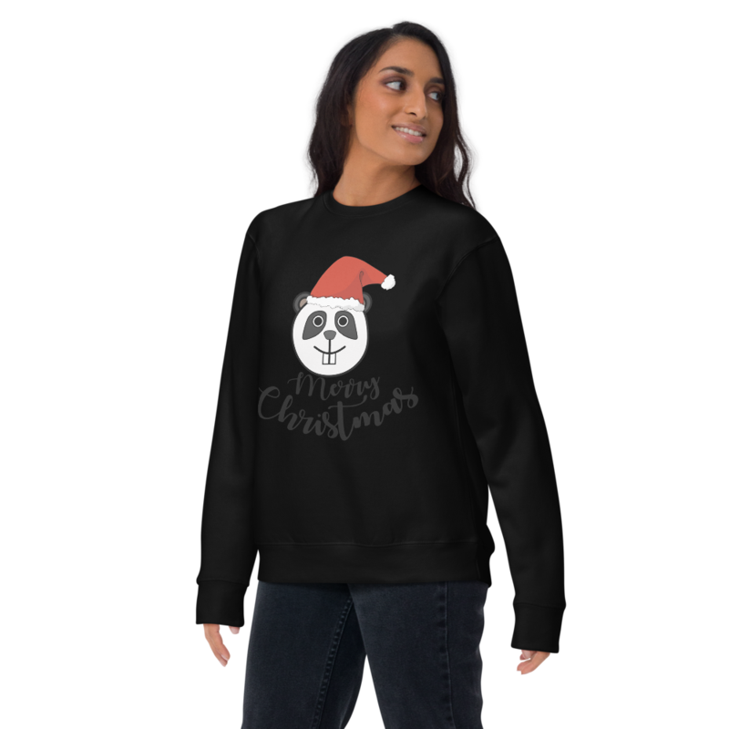 Panda Christmas Unisex Premium Sweatshirt