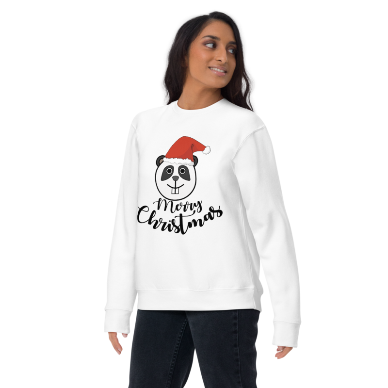 Panda Christmas Unisex Premium Sweatshirt