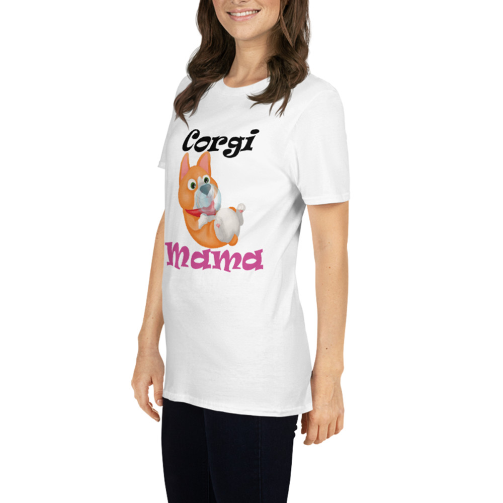 Corgi mama Short-Sleeve Unisex T-Shirt