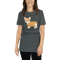 crazy Corgi lady Short-Sleeve Unisex T-Shirt