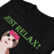 just relax Funny Sloth T-Shirt Short-Sleeve Unisex T-Shirt