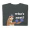 WHOS NEXT FUNNY SLOTH Short-Sleeve Unisex T-Shirt