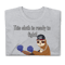 THIS SLOTH IS READY TO FIGHT FUNNY SLOTH Short-Sleeve Unisex T-Shirt