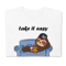 Take it easy." Cute Sloth Short-Sleeve Unisex T-Shirt