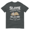 Sloth Running Team Sport GYM Activity Funny Parody Pet Lovers T-shirt Cool Gift Top Tee Short-Sleeve Unisex T-Shirt