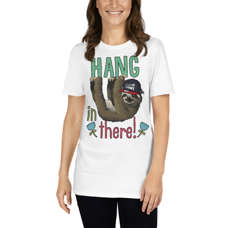Hang In There Sloth Short-Sleeve Unisex T-Shirt