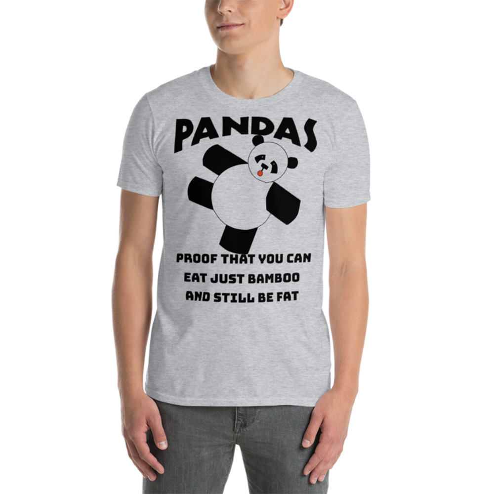 Exercise I Thought You Said Extra Rice Panda Bear T-Shirt