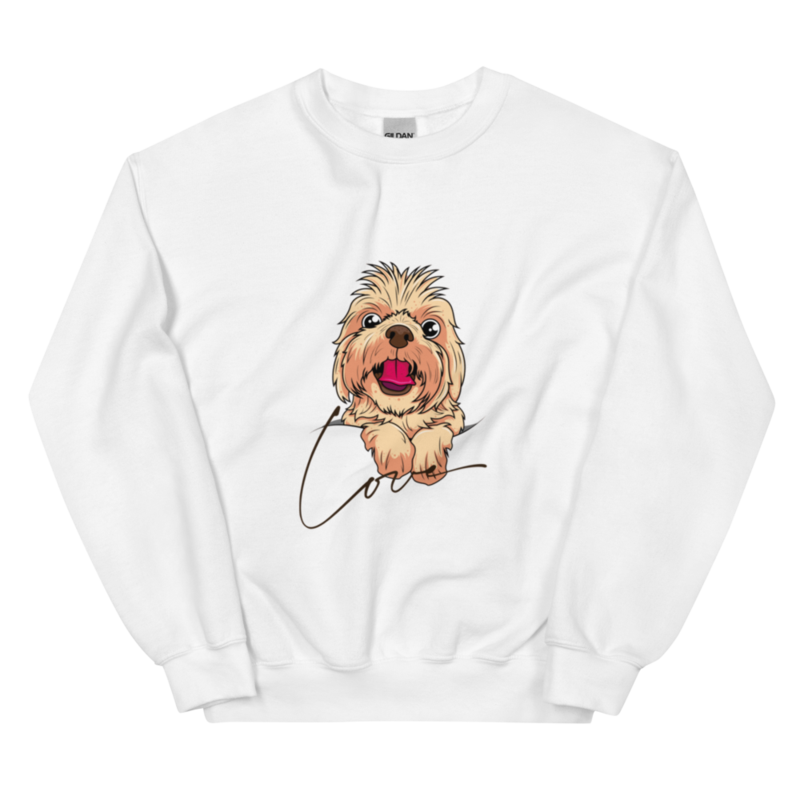 Dogs mom.love dogs.dady dogs.love animals.mom love dogs.girl friend.best friendUnisex Sweatshirt