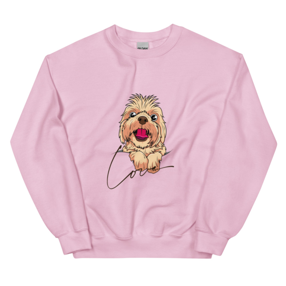 Dogs mom.love dogs.dady dogs.love animals.mom love dogs.girl friend.best friendUnisex Sweatshirt