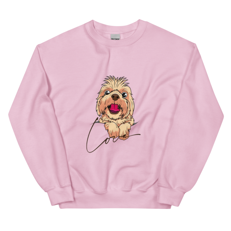 Dogs mom.love dogs.dady dogs.love animals.mom love dogs.girl friend.best friendUnisex Sweatshirt