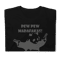 pew pew madafakas Funny Panda Short-Sleeve Unisex T-Shirt